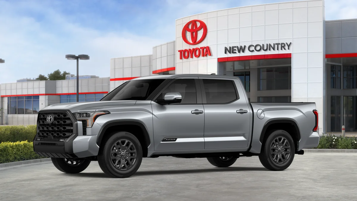 New 2026 Celestial Silver Metallic Toyota Platinum image 2