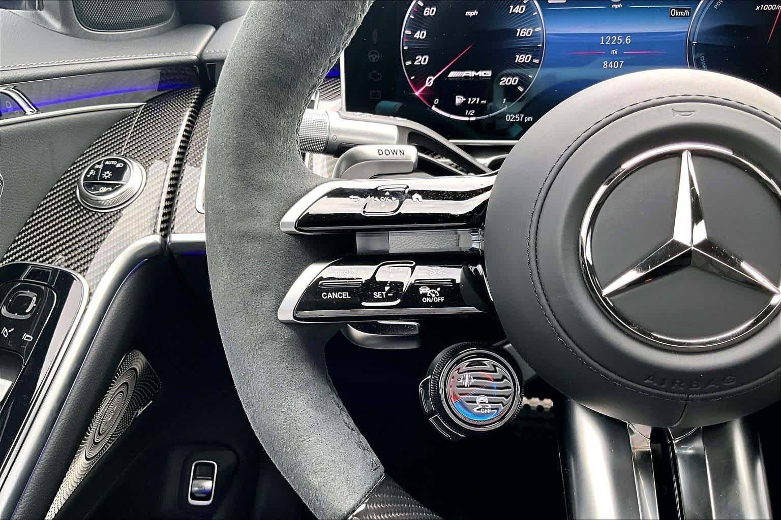 Certified Used 2025 Obsidian Black Metallic Mercedes-Benz AMG® S 63 E image 23