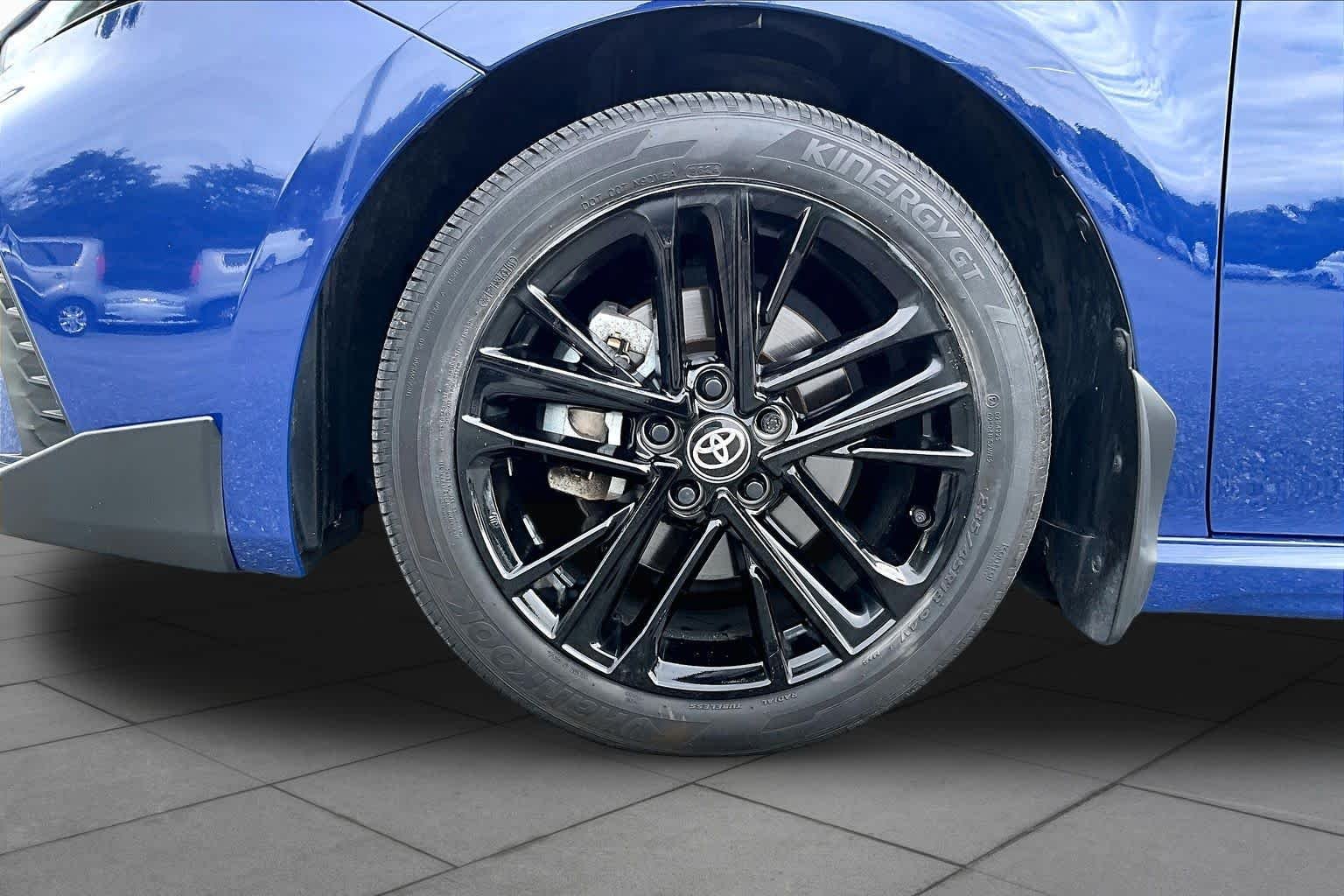 Certified Used 2025 Reservoir Blue Toyota SE image 10