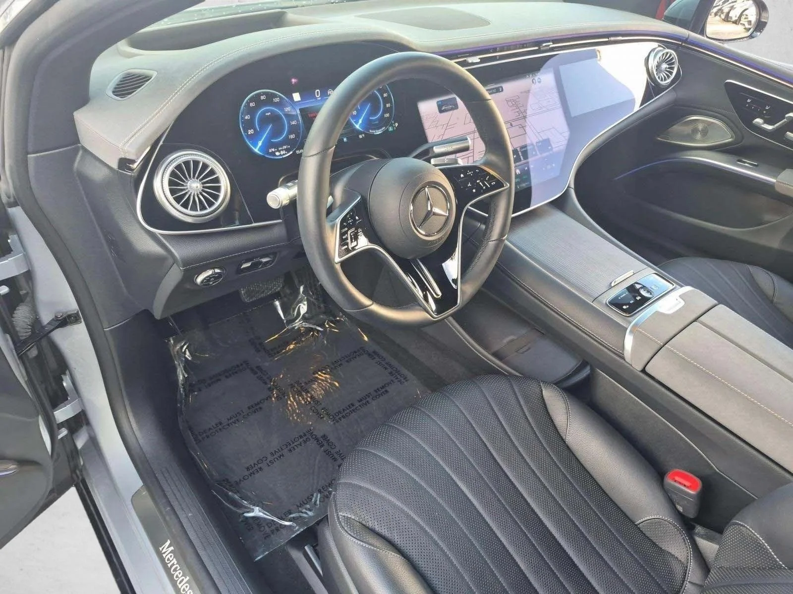 Used 2024 Cirrus Silver Metallic Mercedes-Benz EQS 450 image 11