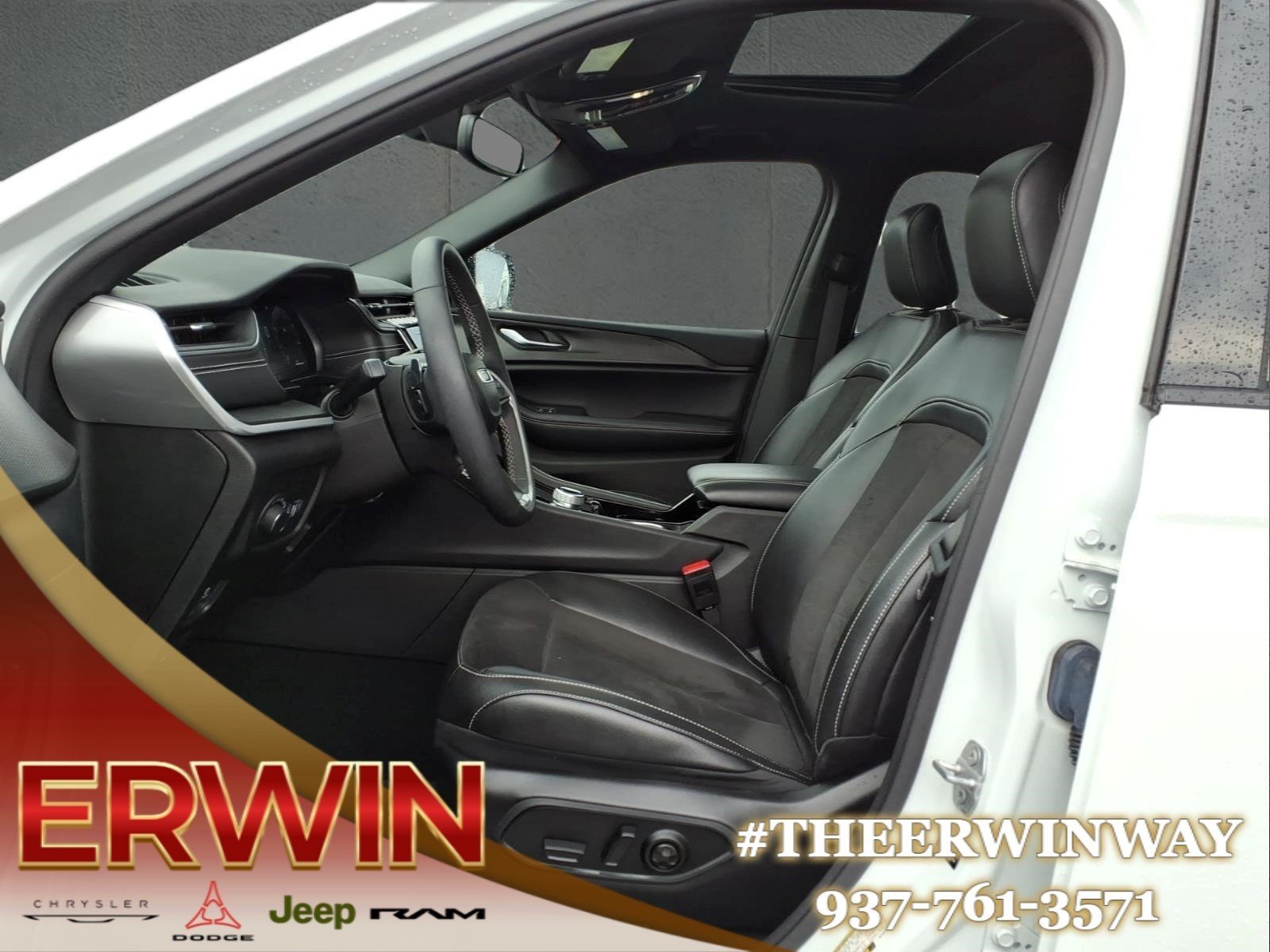 Certified Used 2023 White Jeep Altitude image 13