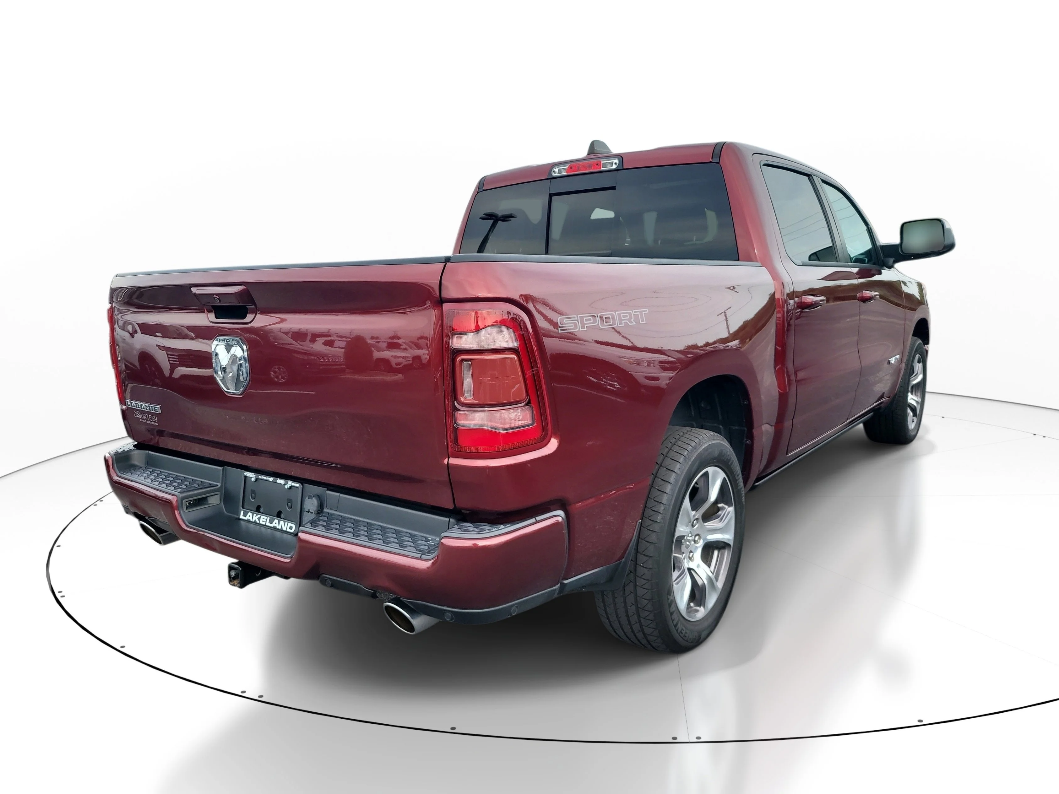 Used 2023 Delmonico Red Pearlcoat Ram Laramie image 4