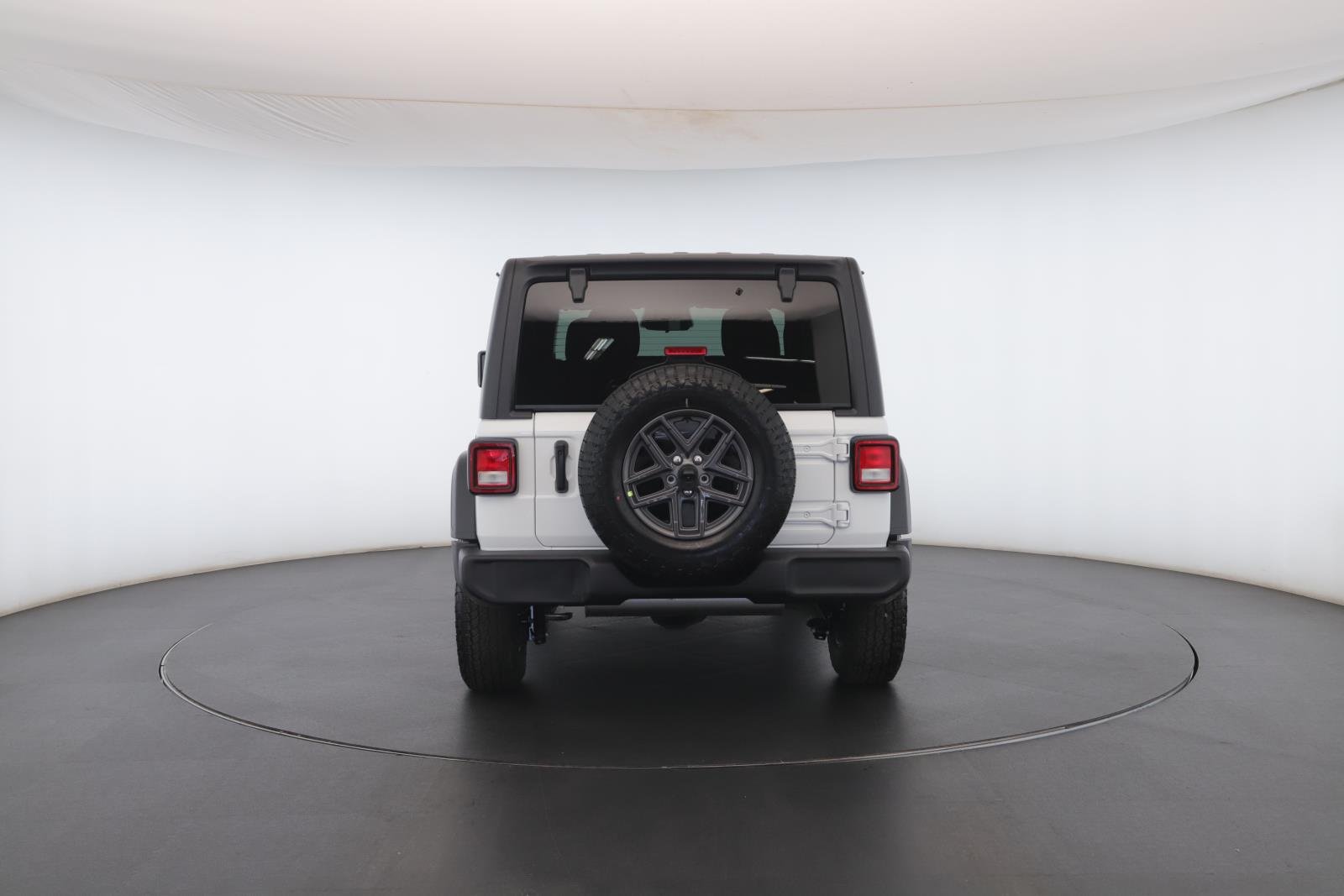 New 2026 Bright White Clear-Coat Exterior Paint Jeep Sport S 2 Door 4x4 image 16