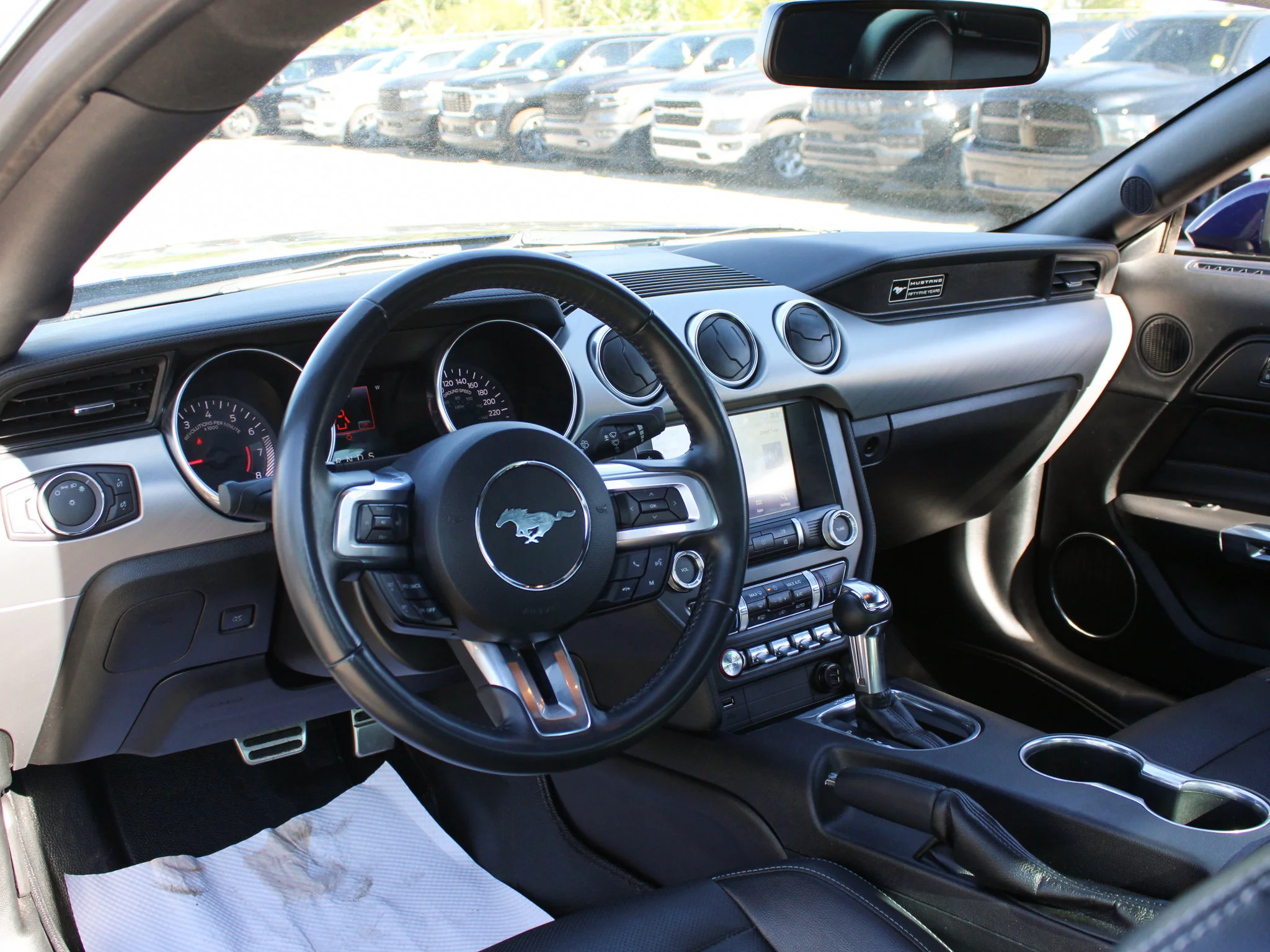 Certified Used 2020 Blue Ford EcoBoost Premium * No Accidents | 3M PPF | Heated/Cooled Seats | Backup Camera | Apple CarPlay image 4