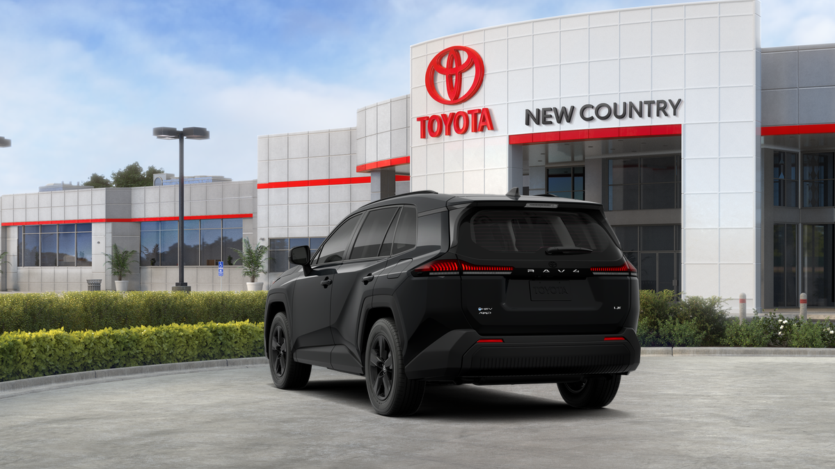 New 2026 Midnight Black Metallic Toyota LE image 7