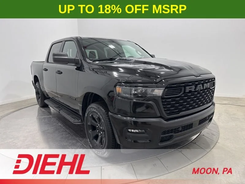 New 2026 Diamond Black Crystal Pearl-Coat Exterior Paint RAM Express image 1