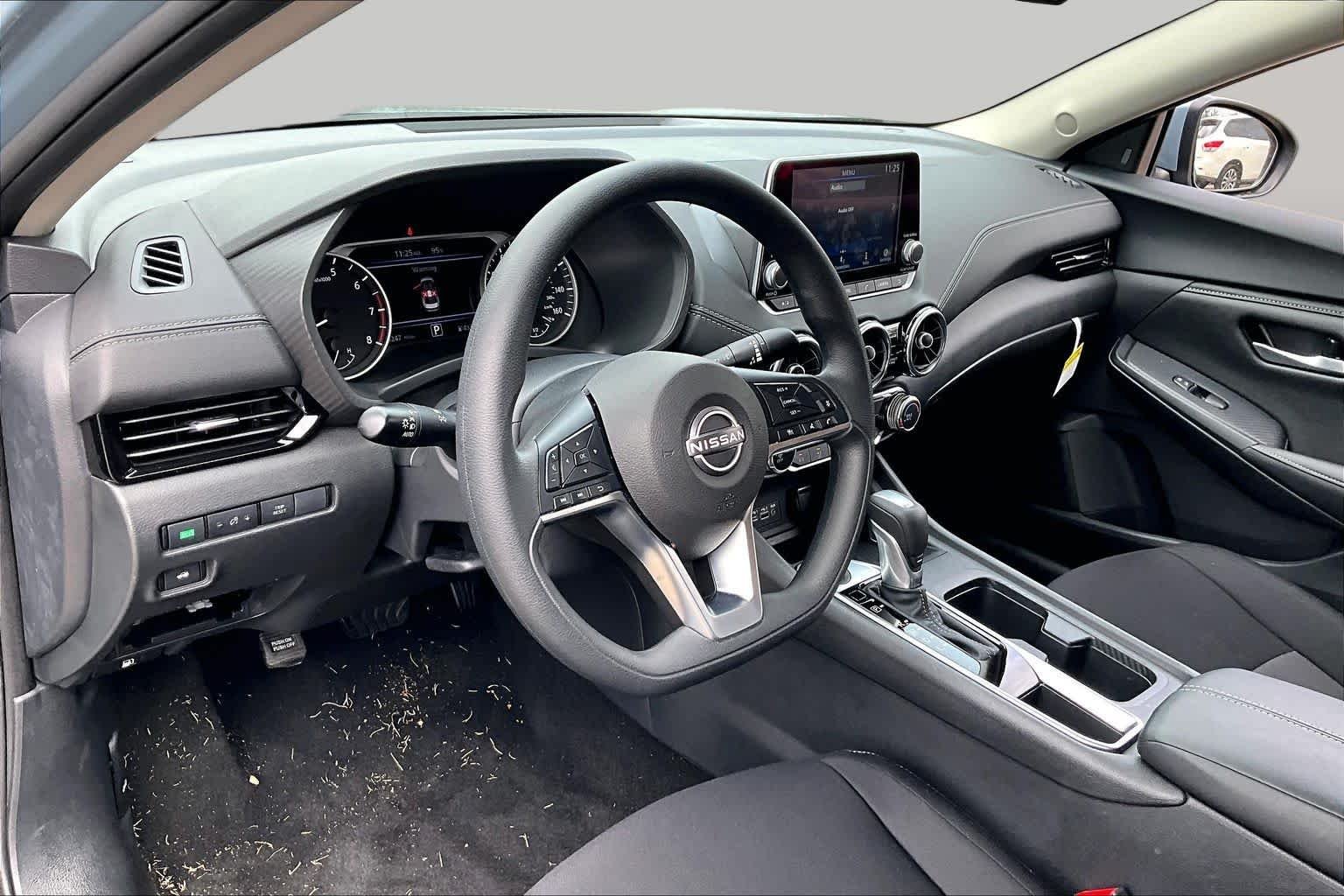 Used 2025 Atlantic Gray Metallic Nissan SV image 16