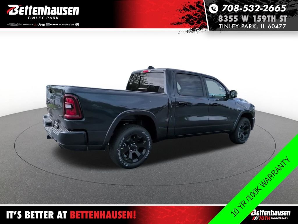 New 2026 Forged Blue Metallic Exterior Paint RAM Big Horn image 6