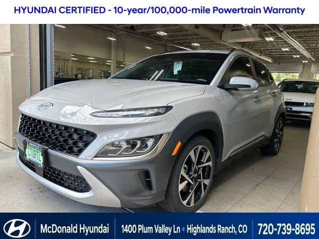 Certified Used 2022 Silver Hyundai Limited image 1
