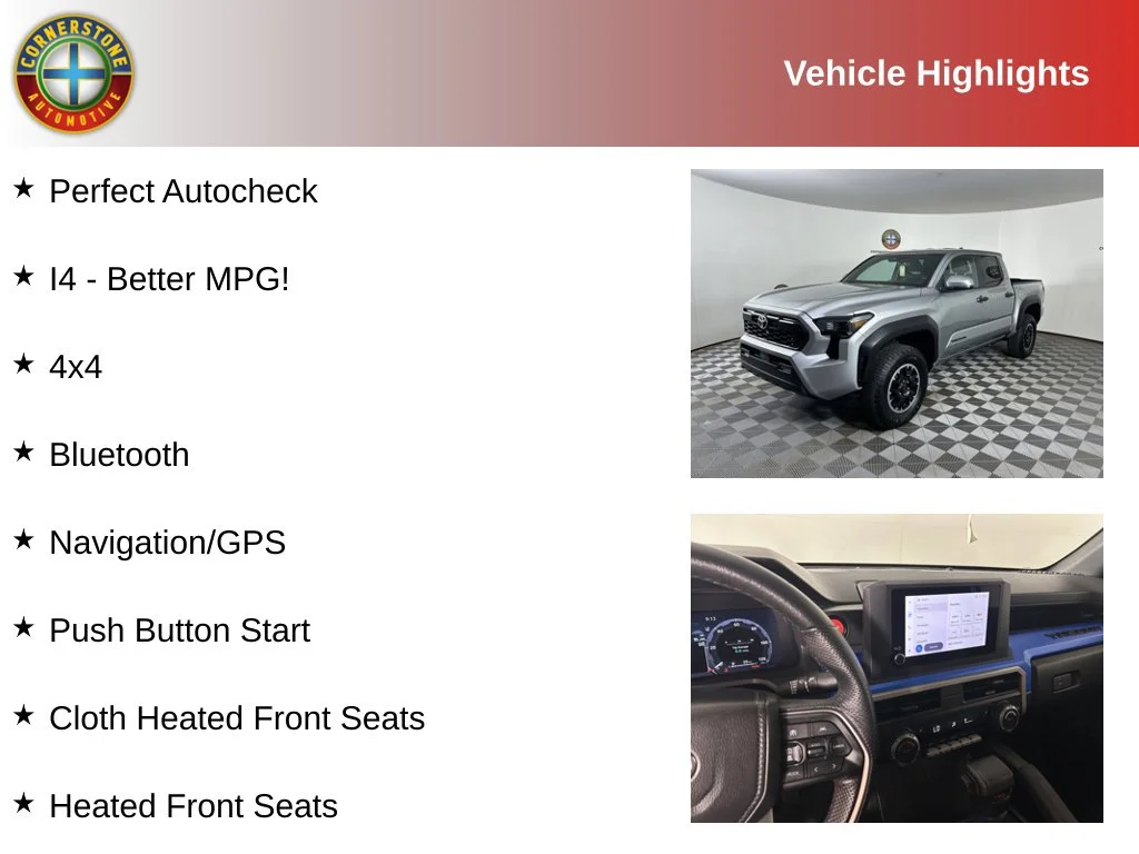 Used 2025 Toyota Tacoma SR5 with VIN 3TMLB5JN7SM109781 for sale in Elk River, Minnesota