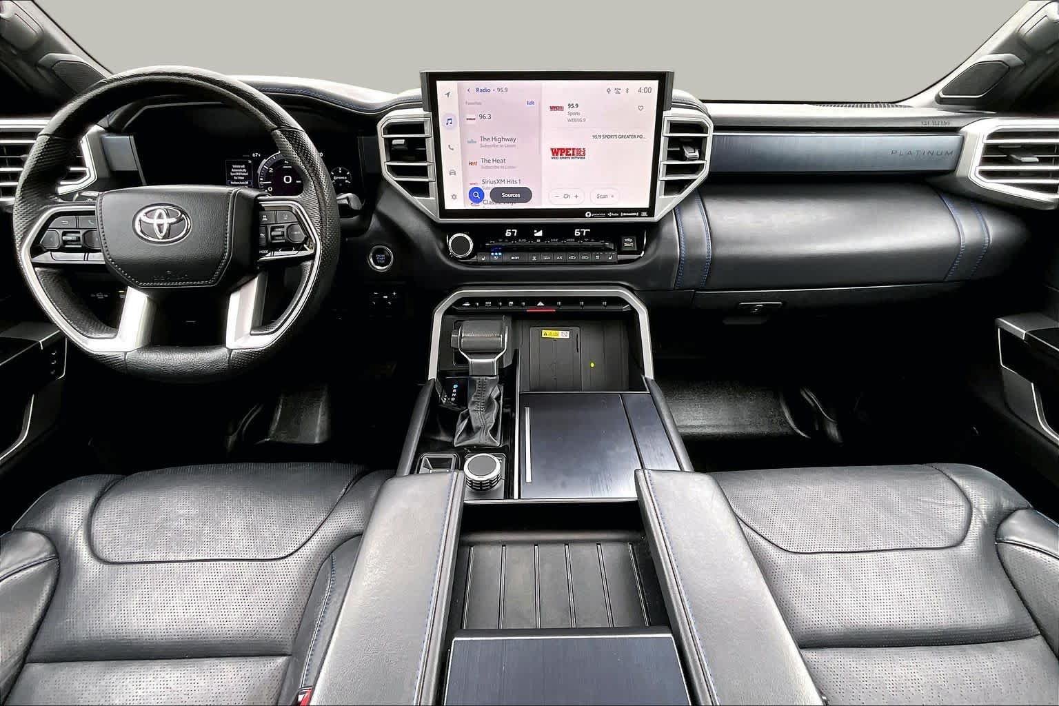 Used 2023 Midnight Black Metallic Toyota Platinum image 16