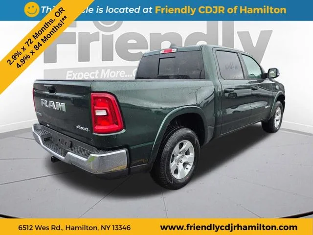New 2026 Serrano-Green Metallic Exterior Paint RAM Big Horn/Lone Star image 5