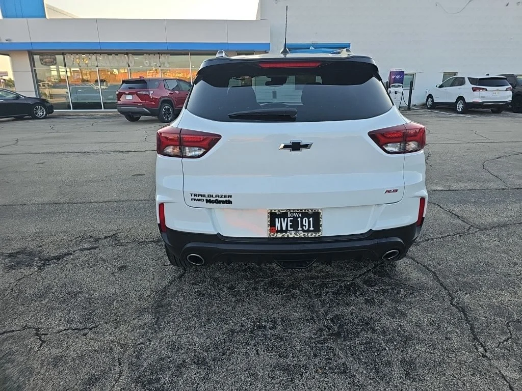 Certified Used 2022 White Chevrolet RS image 4