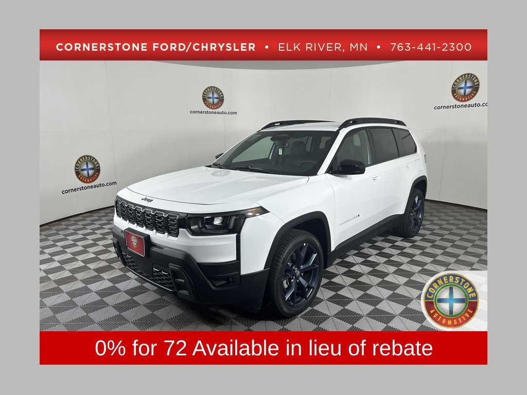 New 2026 Bright White Clear-Coat Exterior Paint Jeep Laredo image 1