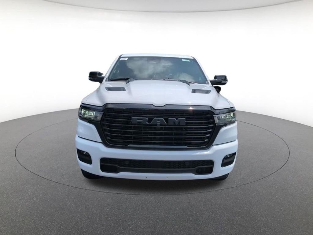 New 2026 Bright White Clear-Coat Exterior Paint RAM Laramie image 13
