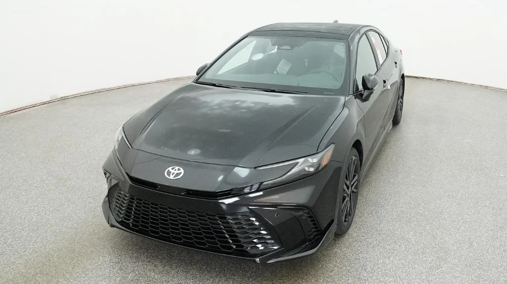 New 2026 Midnight Black Metallic Toyota XSE image 7