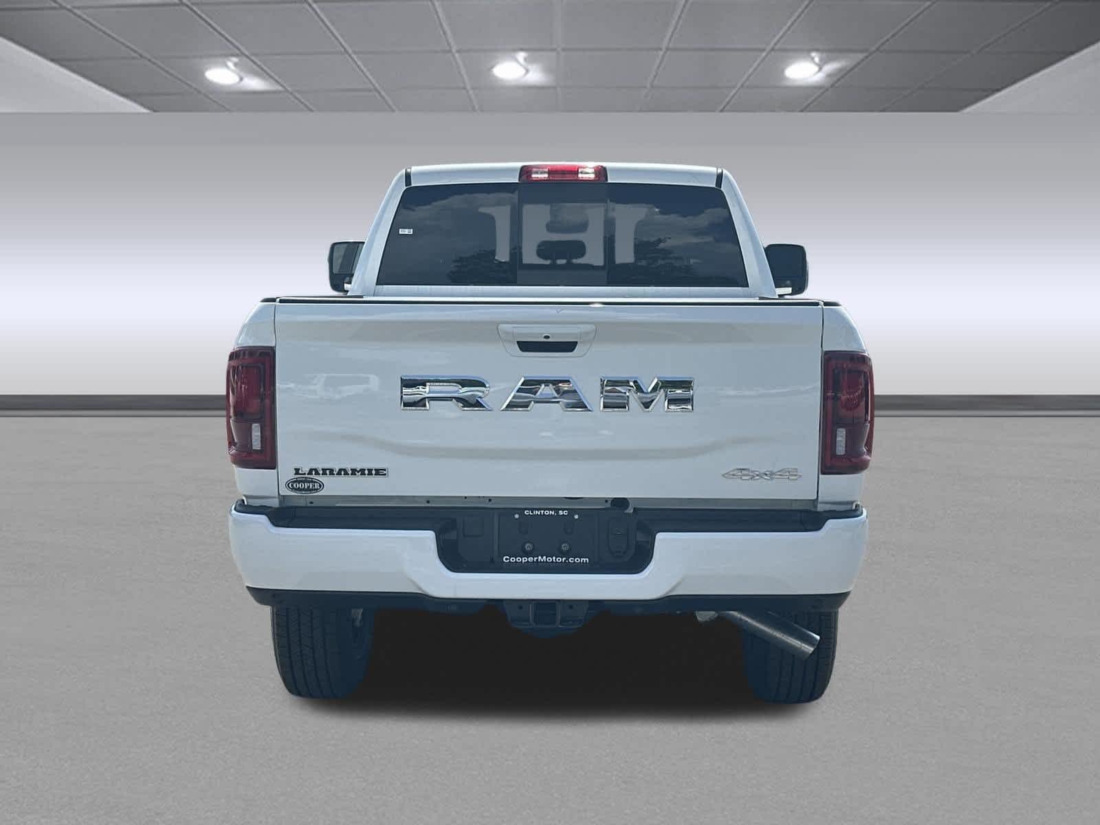 New 2026 Bright White Clear-Coat Exterior Paint RAM Laramie image 4