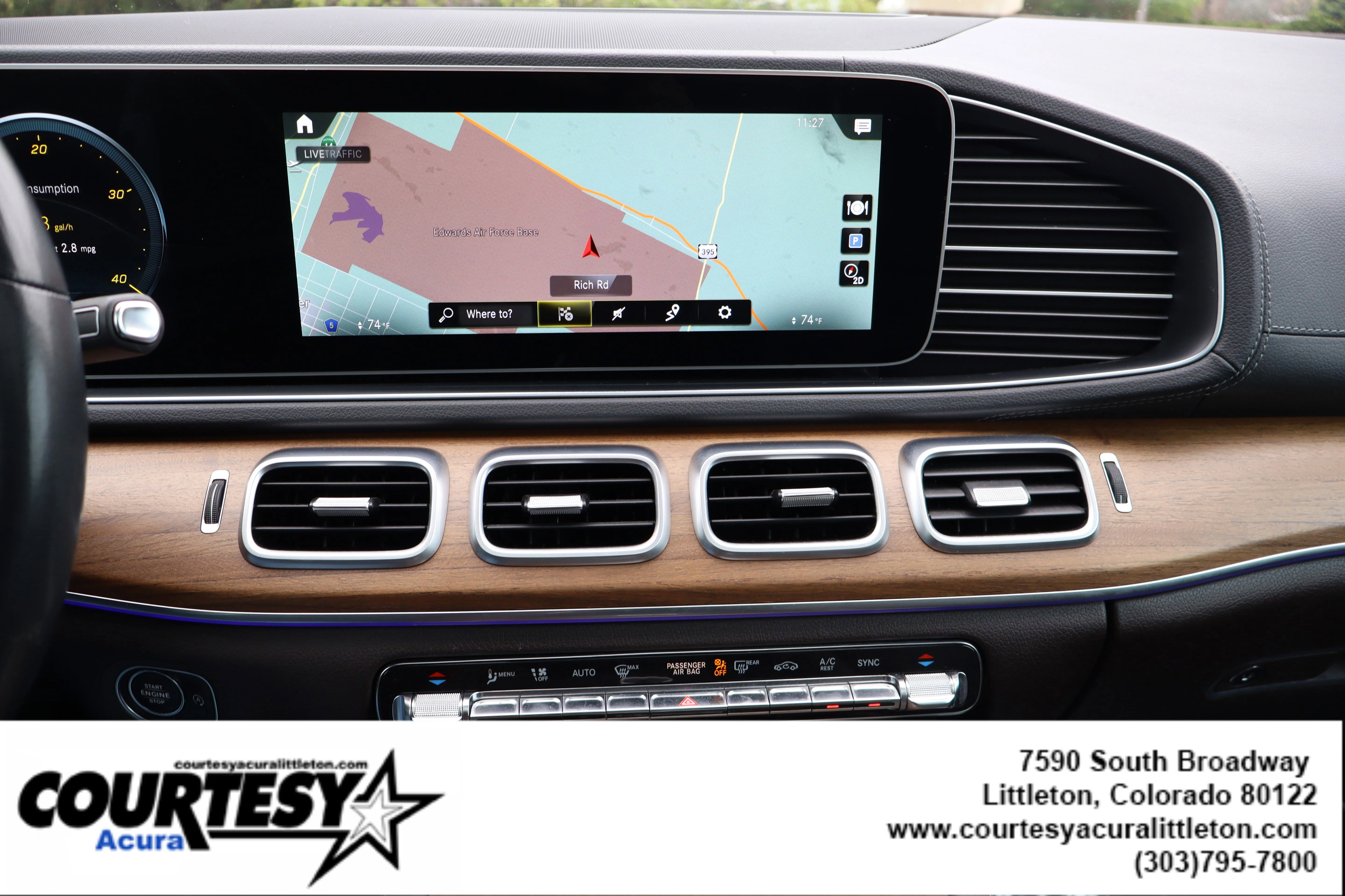 Used 2021 Gray Mercedes-Benz GLS 450 image 16