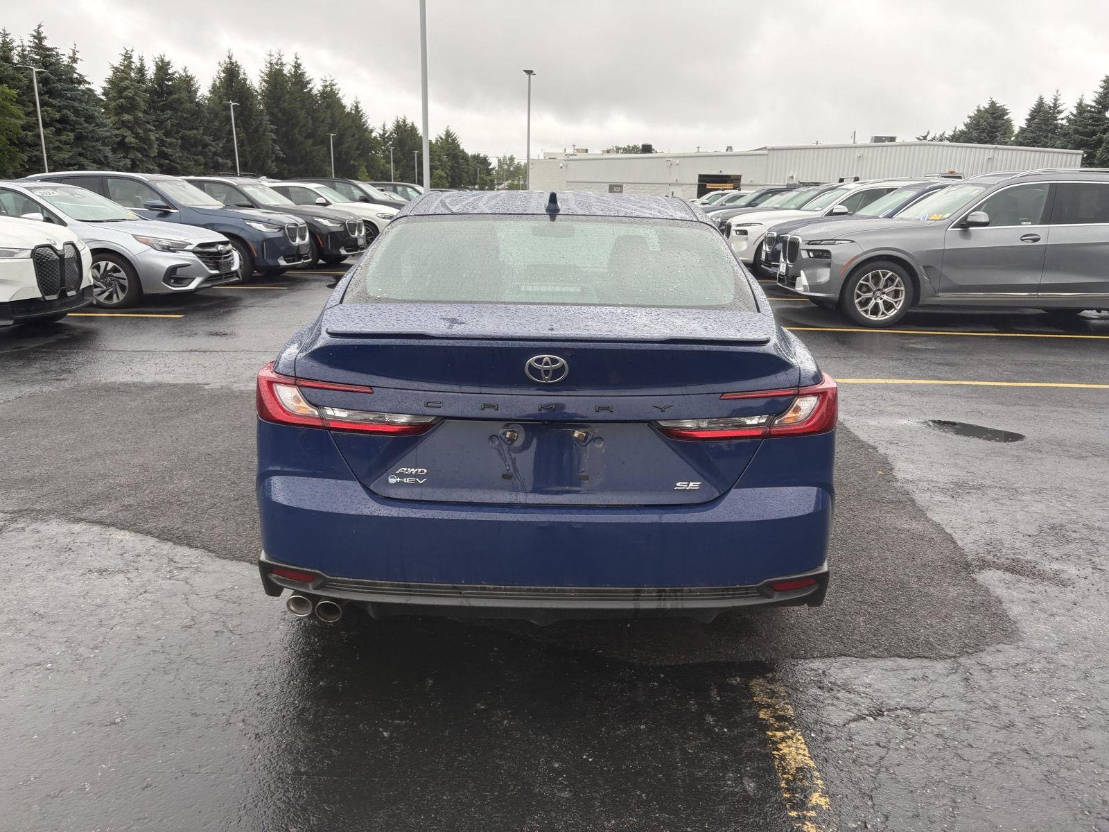 Used 2025 Reservoir Blue Toyota SE image 5