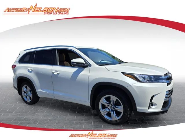 Used 2019 White Toyota Limited image 1