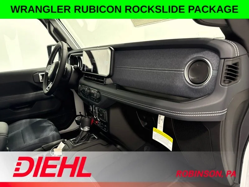 New 2026 Bright White Clearcoat Jeep Rubicon image 15