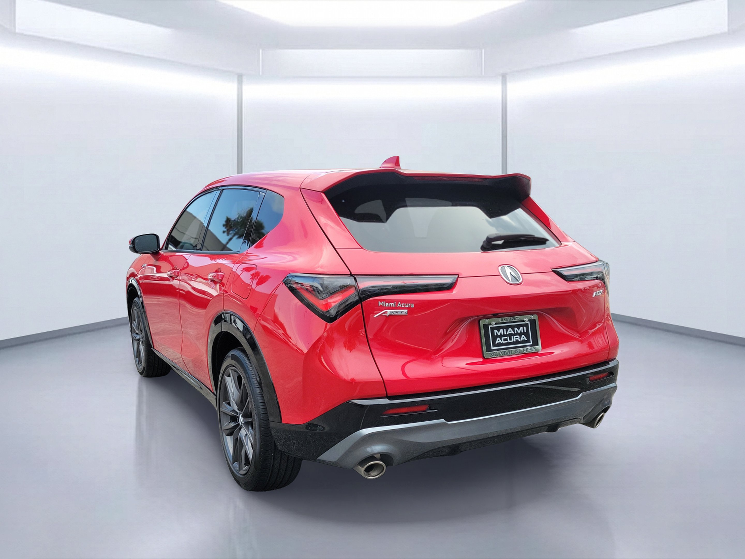 Used 2025 Milano Red Acura FWD A-SPEC image 3