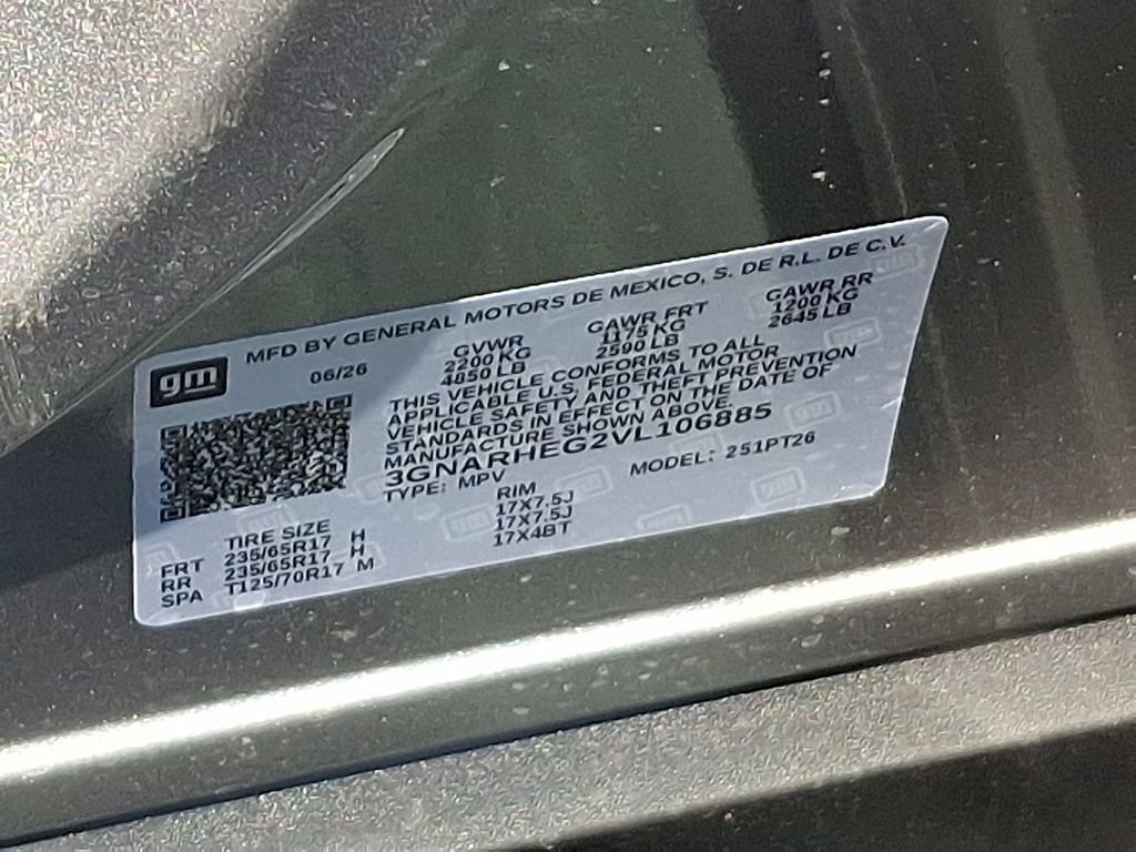 New 2027 Sterling Gray Metallic Chevrolet LT image 10