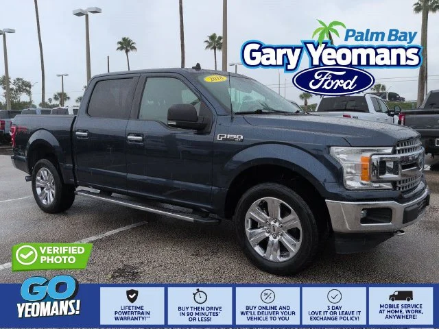 Used 2019 Blue Ford XLT image 1