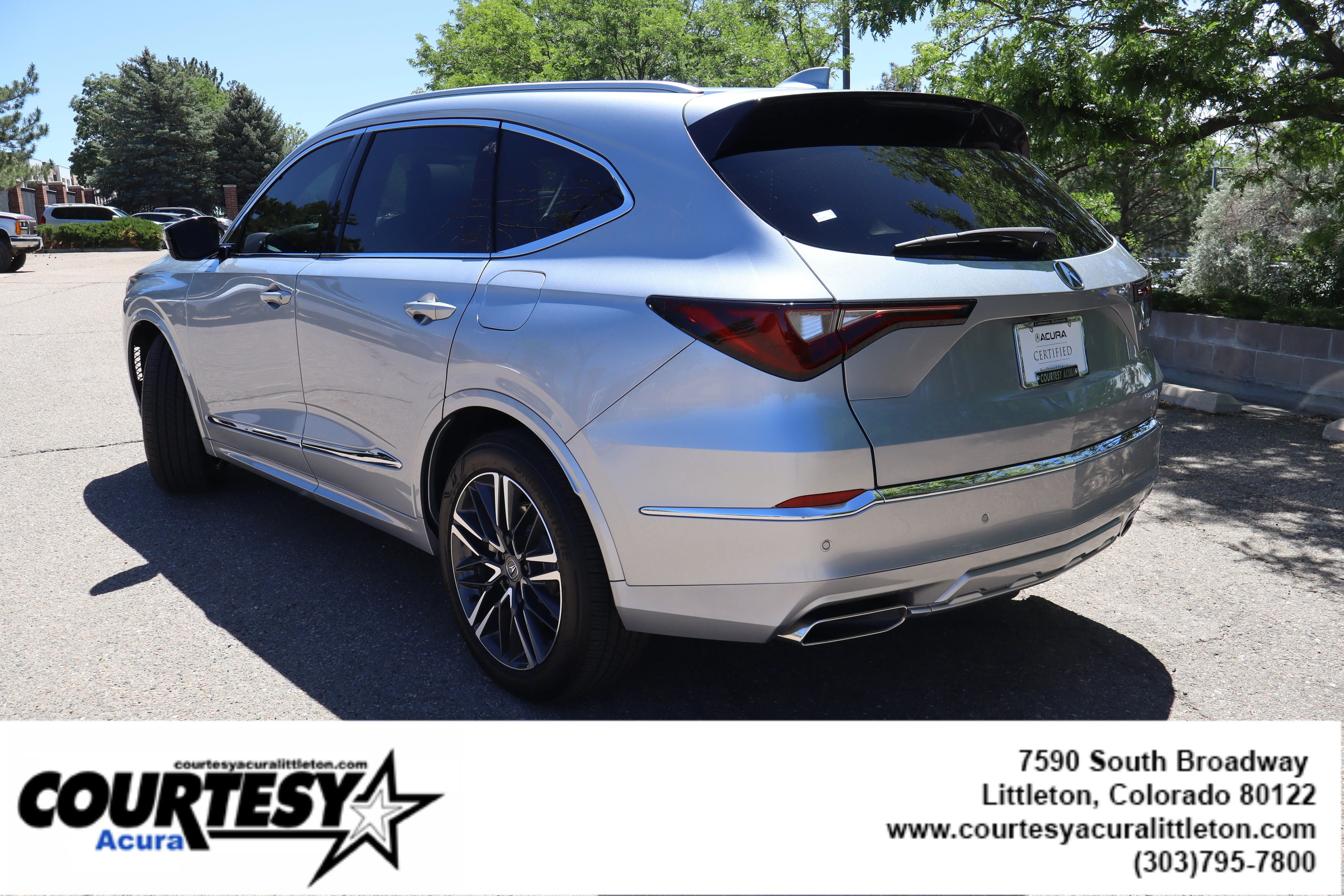 Certified Used 2026 Solar Silver Metallic Acura SH-AWD with Advance Package image 4