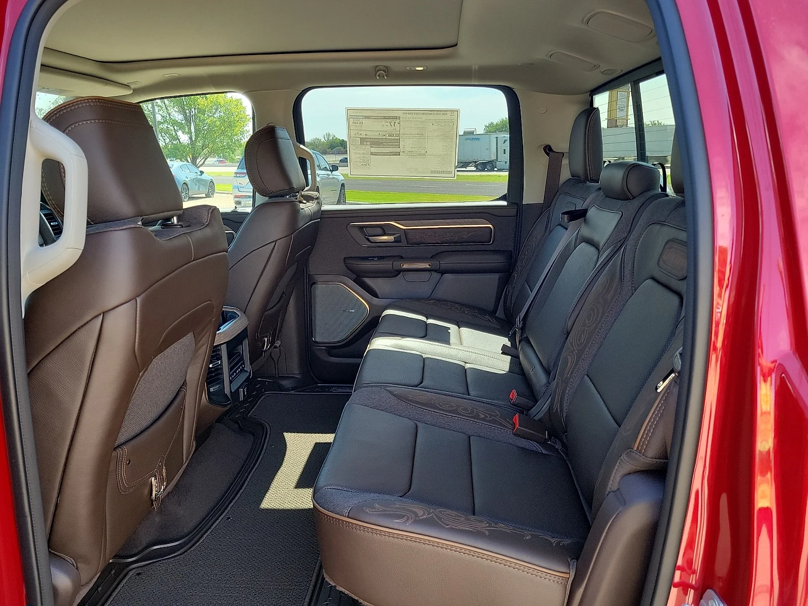 New 2027 Molten Red Pearlcoat Ram LIMITED LONGHORN CREW CAB 4X4 6