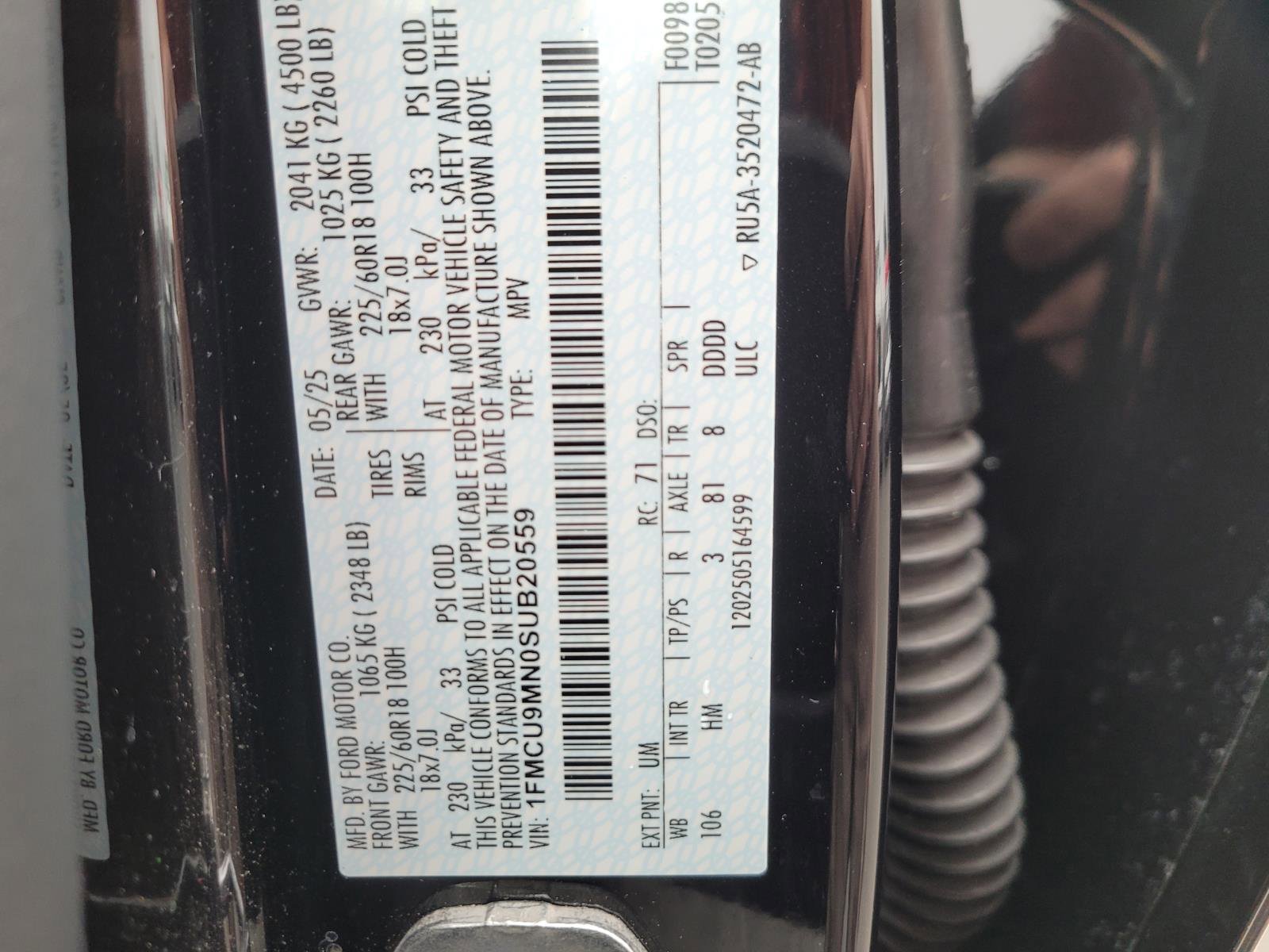 Used 2025 Black Metallic Ford ST-Line image 29