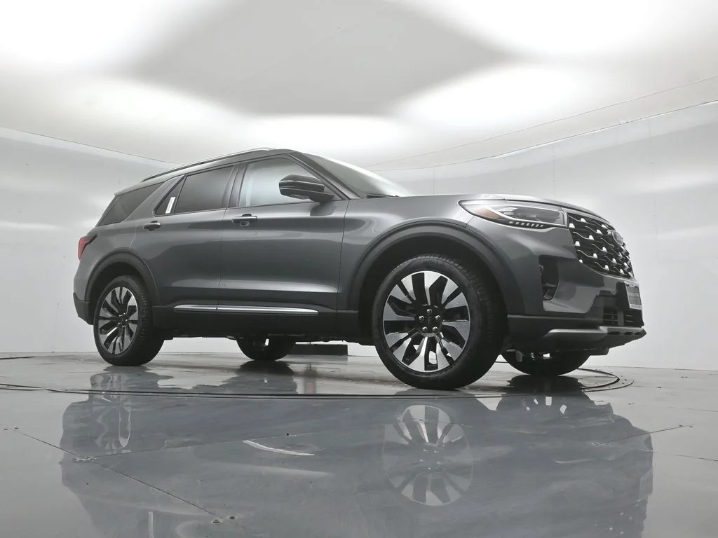 New 2026 Carbonized Gray Metallic Ford Platinum image 3