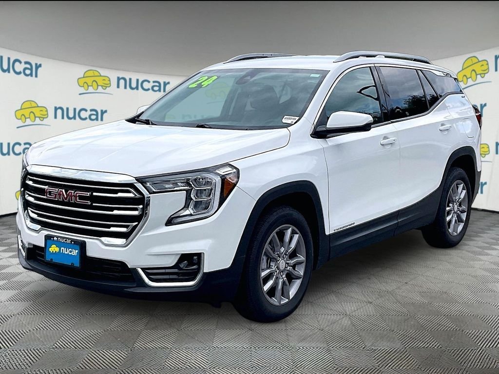 Used 2024 Summit White GMC SLT image 3