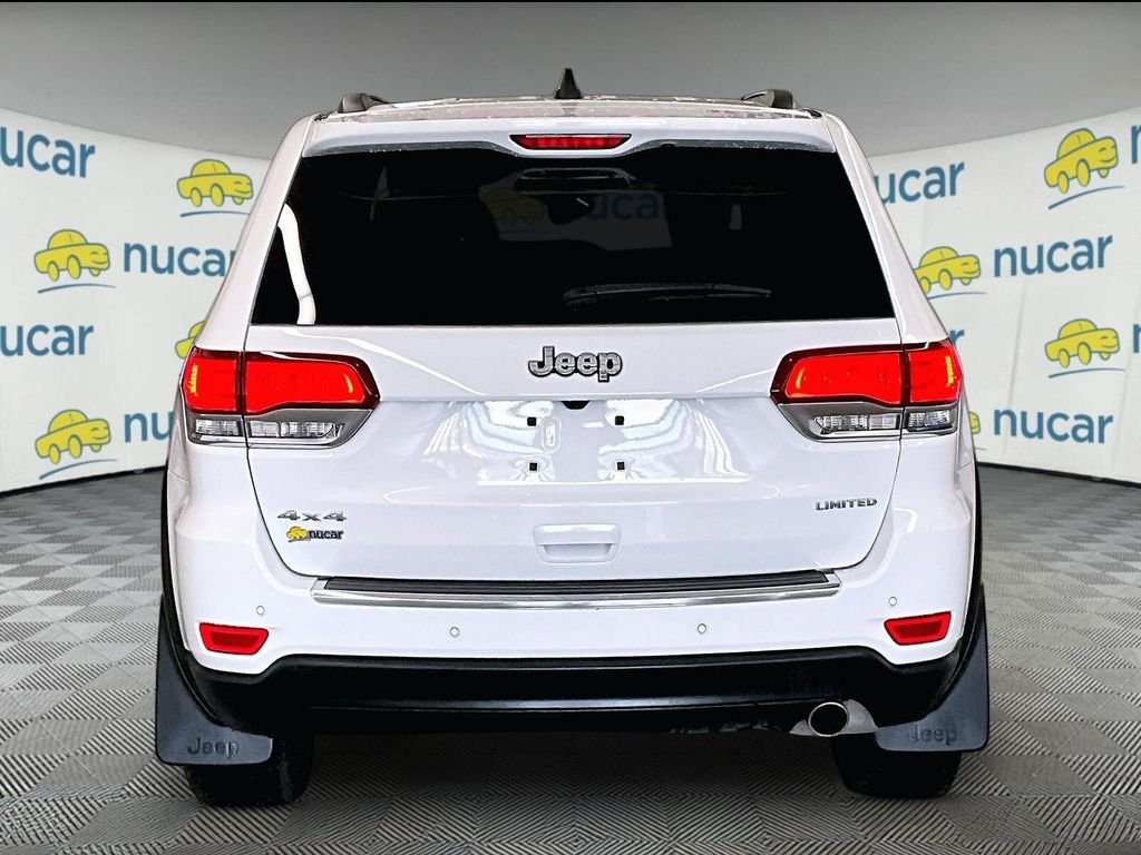 Used 2022 Bright White Clearcoat Jeep Limited image 5