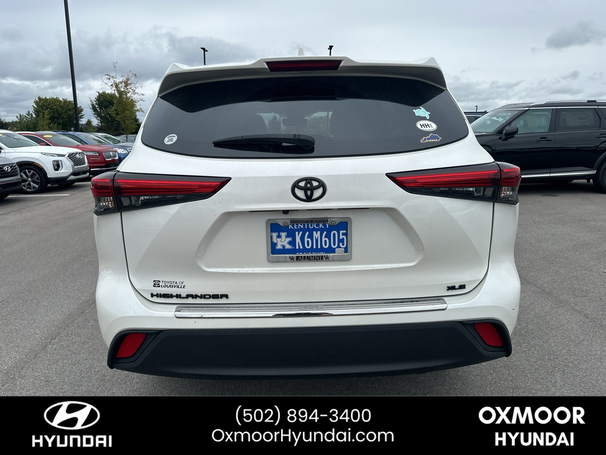 Used 2021 Blizzard Pearl Toyota XLE image 16