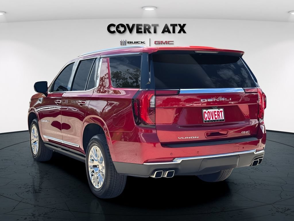 Used 2025 Volcanic Red Tintcoat GMC Denali image 4