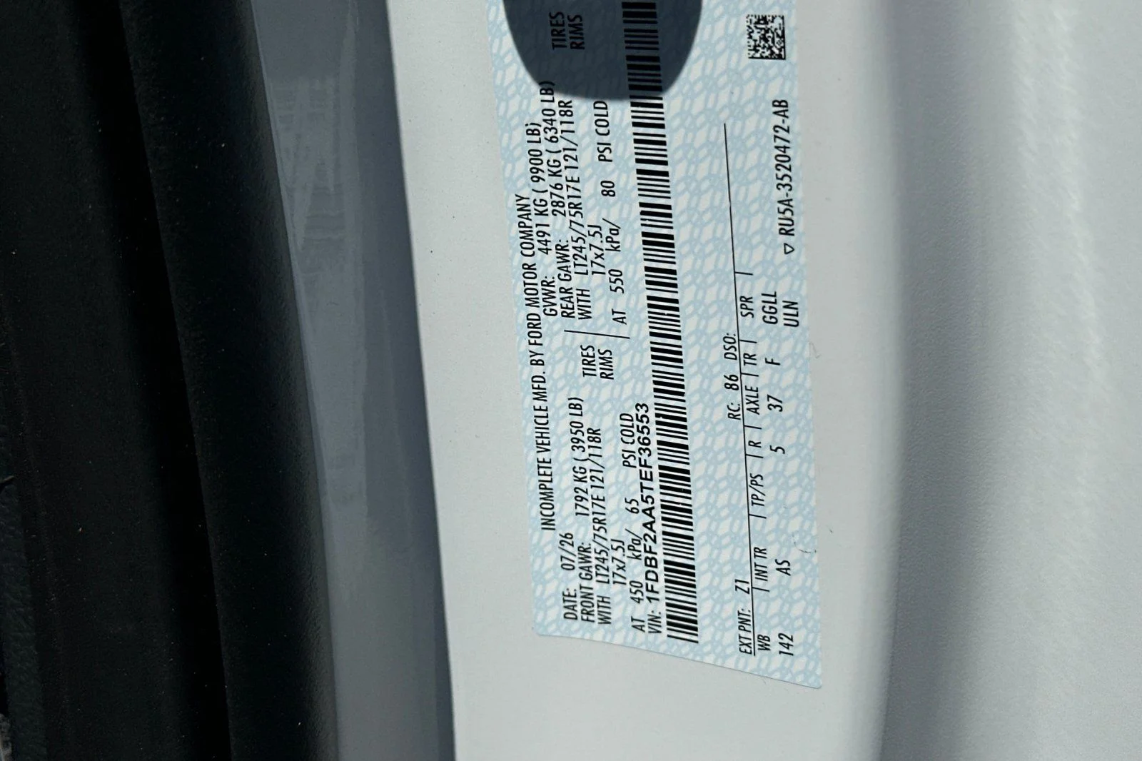 New 2026 White Ford XL image 26