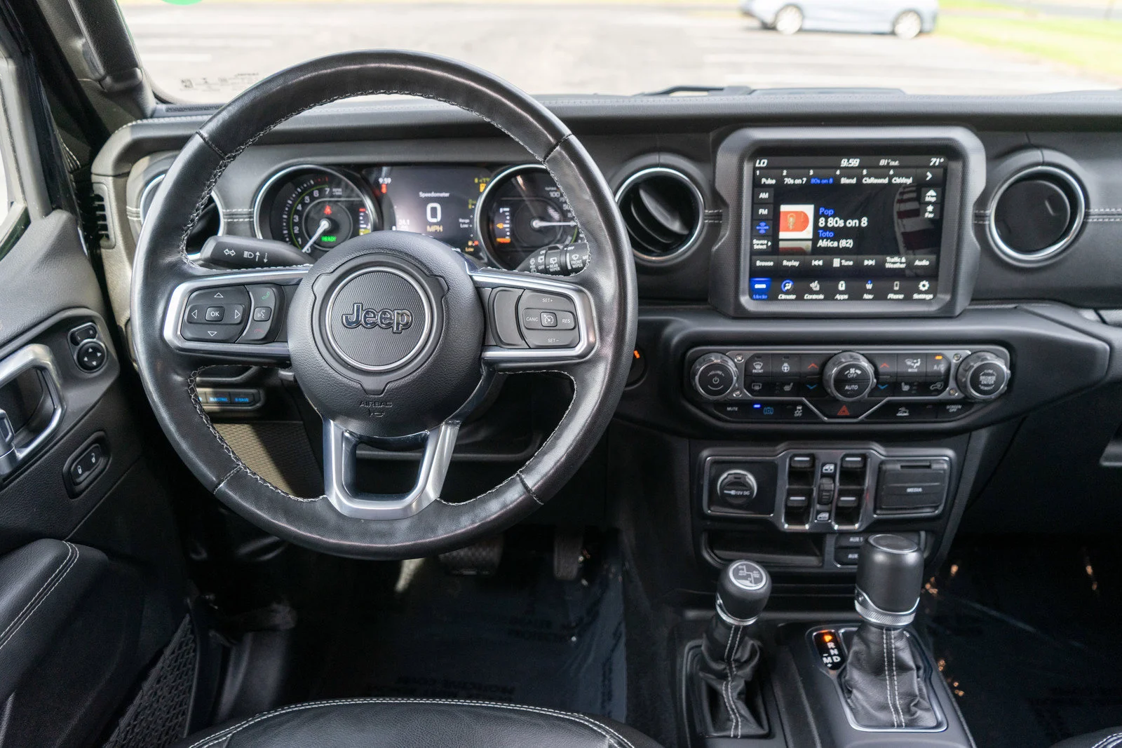 Used 2023 Black Clearcoat Jeep Sahara 4xe image 13