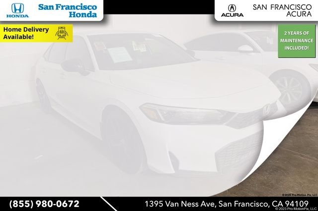 Certified Used 2026 Platinum White Pearl Honda Sport image 1