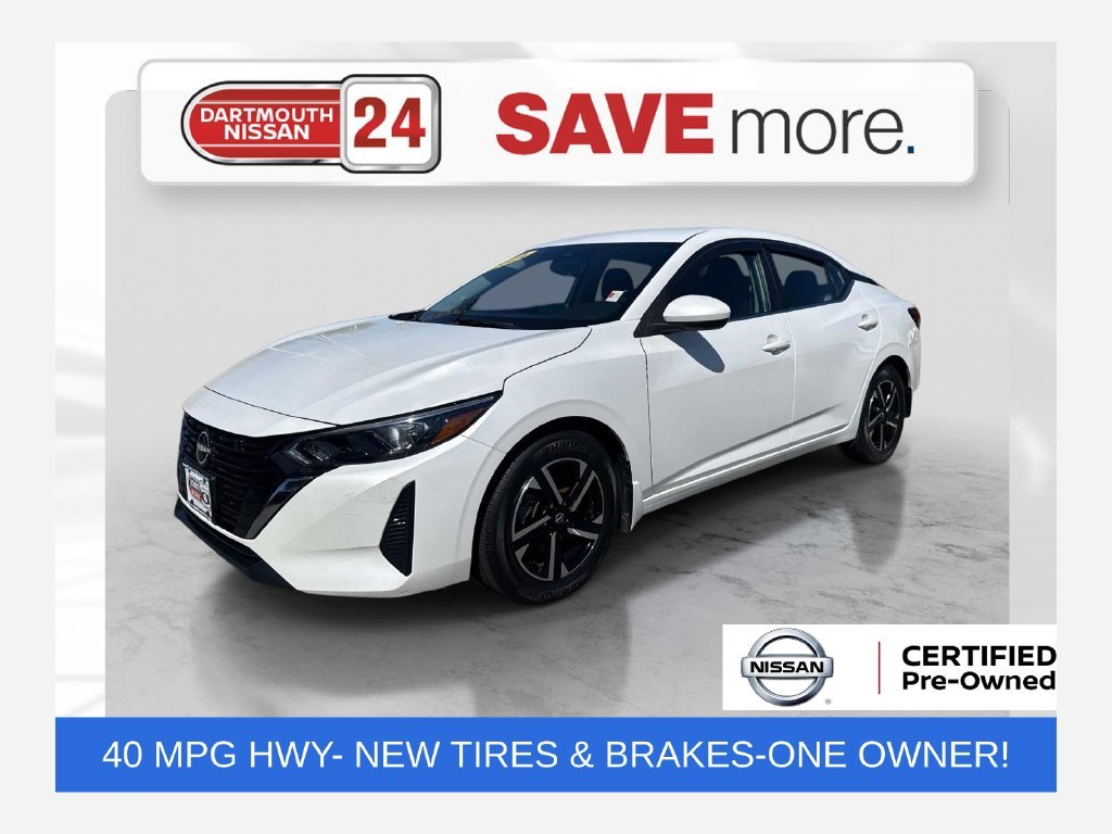 Used 2024 White Nissan SV image 1
