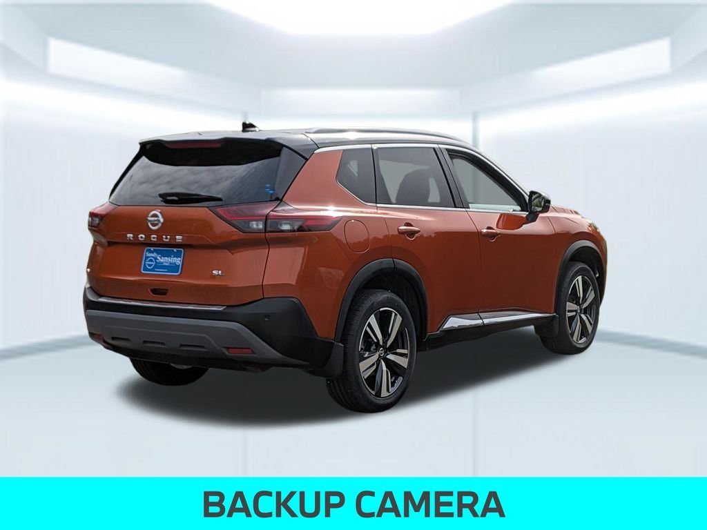 Used 2021 Orange Nissan SL image 7