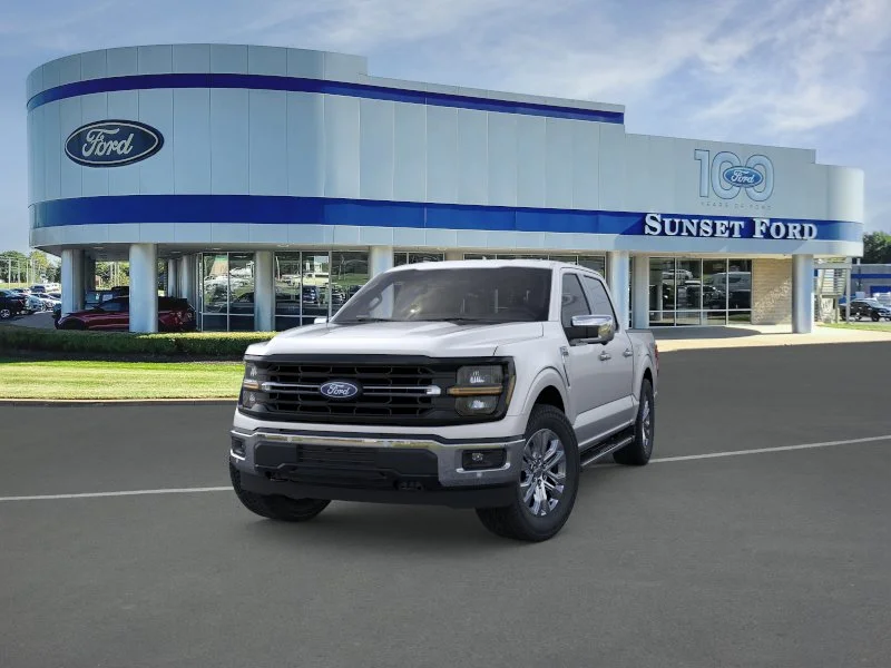 New 2026 Iconic Silver Metallic Ford XLT image 2