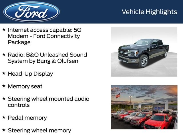 New 2026 Agate Black Metallic Ford King Ranch image 8