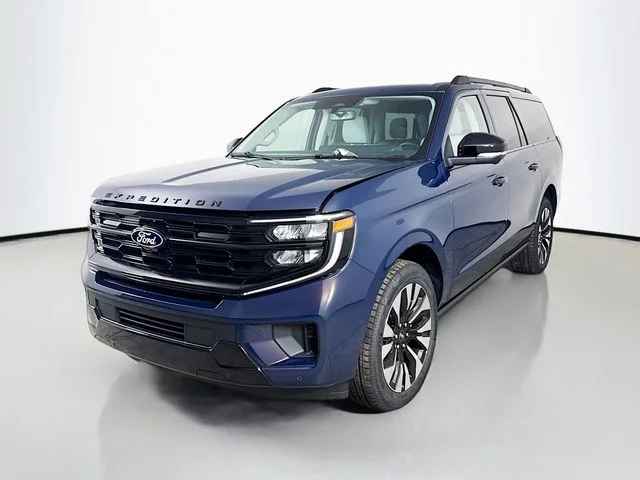 New 2027 Blue Ember Metallic Ford Platinum image 3
