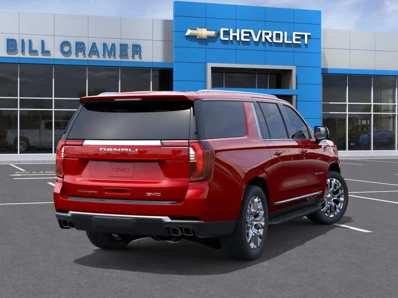 New 2026 Volcanic Red Tintcoat GMC Denali image 4