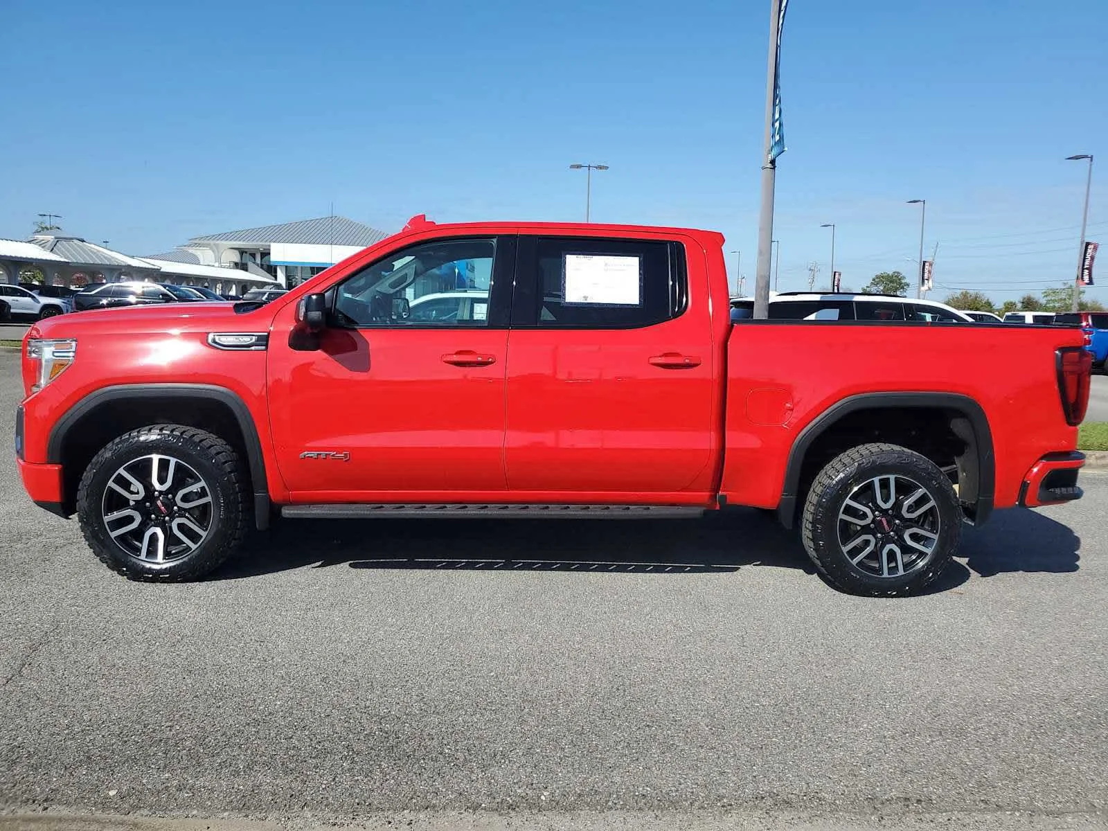 Used 2021 Cardinal Red GMC AT4 image 2