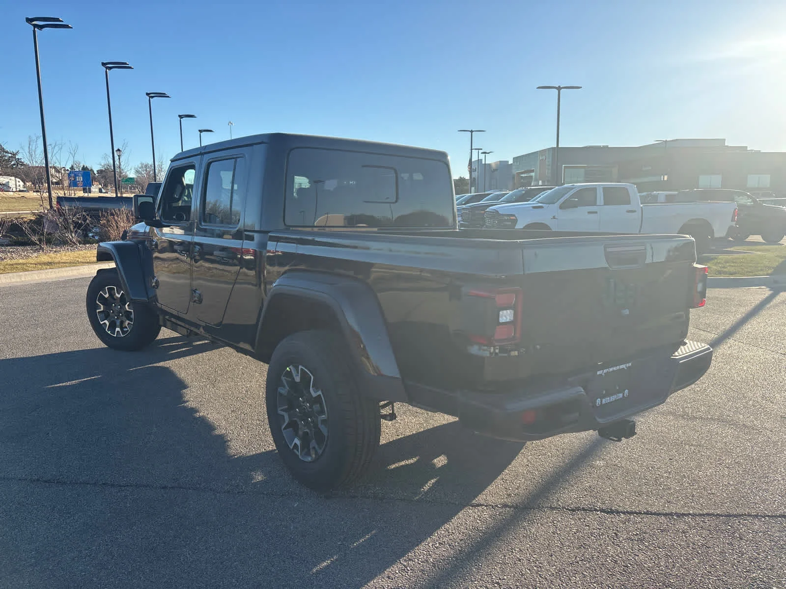 New 2026 Black Clear-Coat Exterior Paint Jeep Sahara image 7