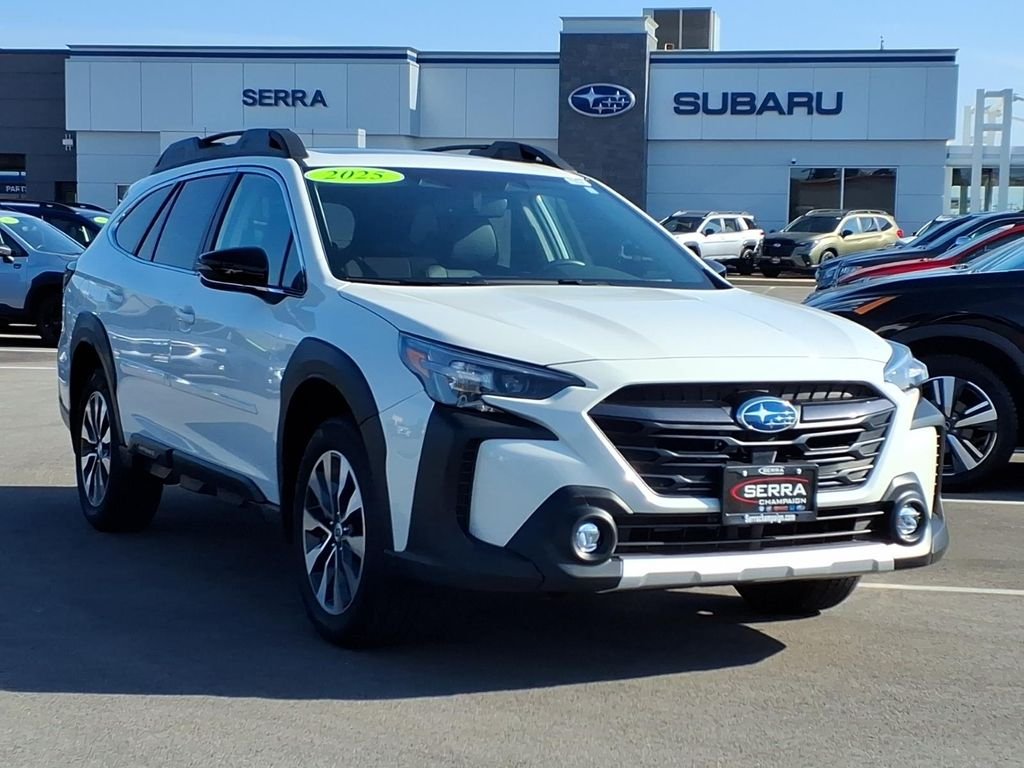 Used 2025 Crystal White Pearl Subaru Limited image 17