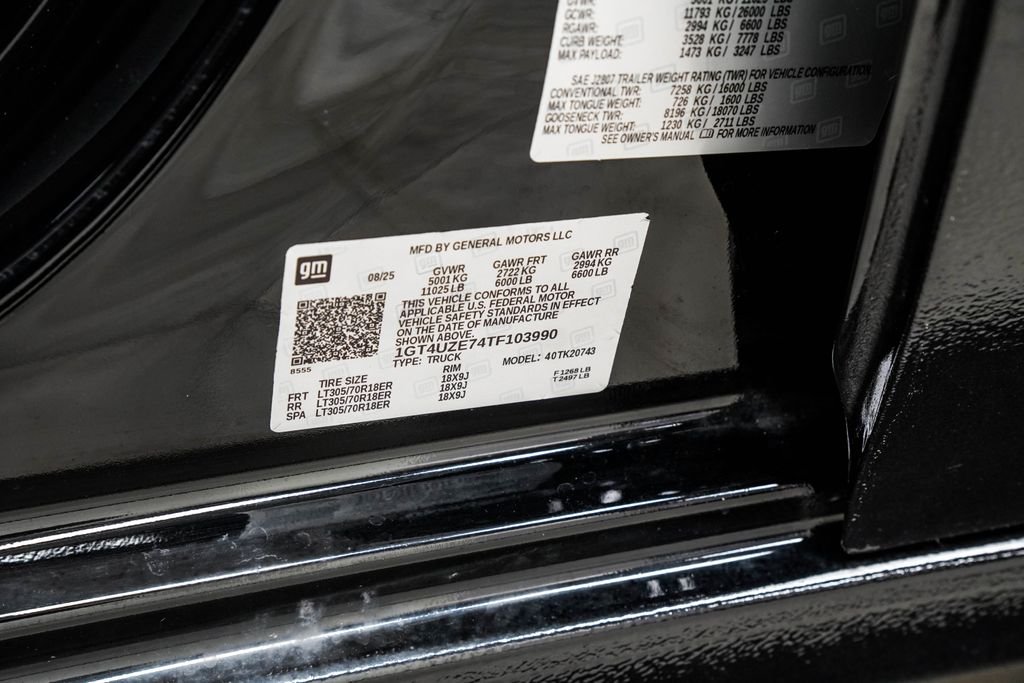 Used 2026 Black GMC AT4X image 49