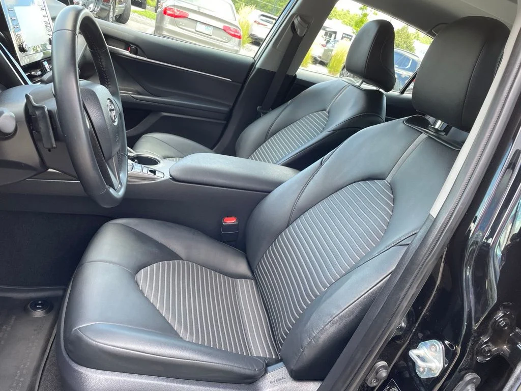 Used 2024 Midnight Black Metallic Toyota SE Nightshade image 11